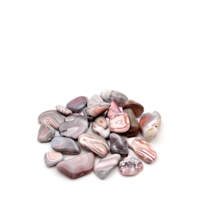 Tumbled Pink Botswana Agate
