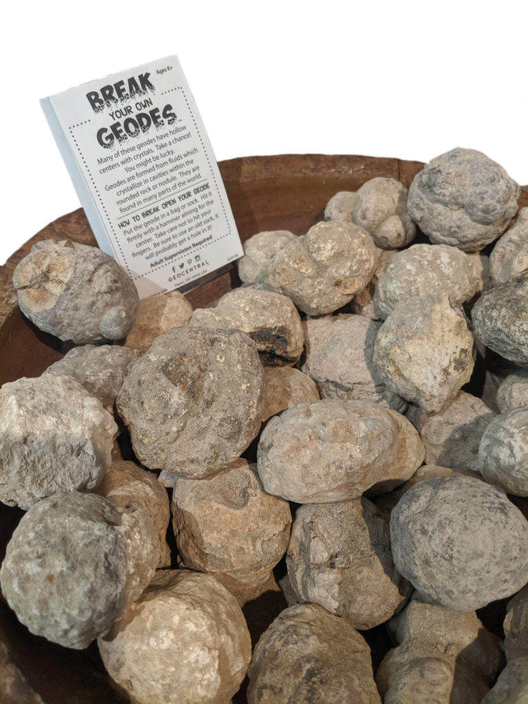 Geode Nodule Break Open Yourself from Crystal Life Technology