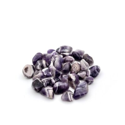 Medium Tumbled Chevron Amethyst