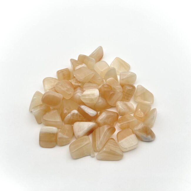 Tumbled Honey Calcite