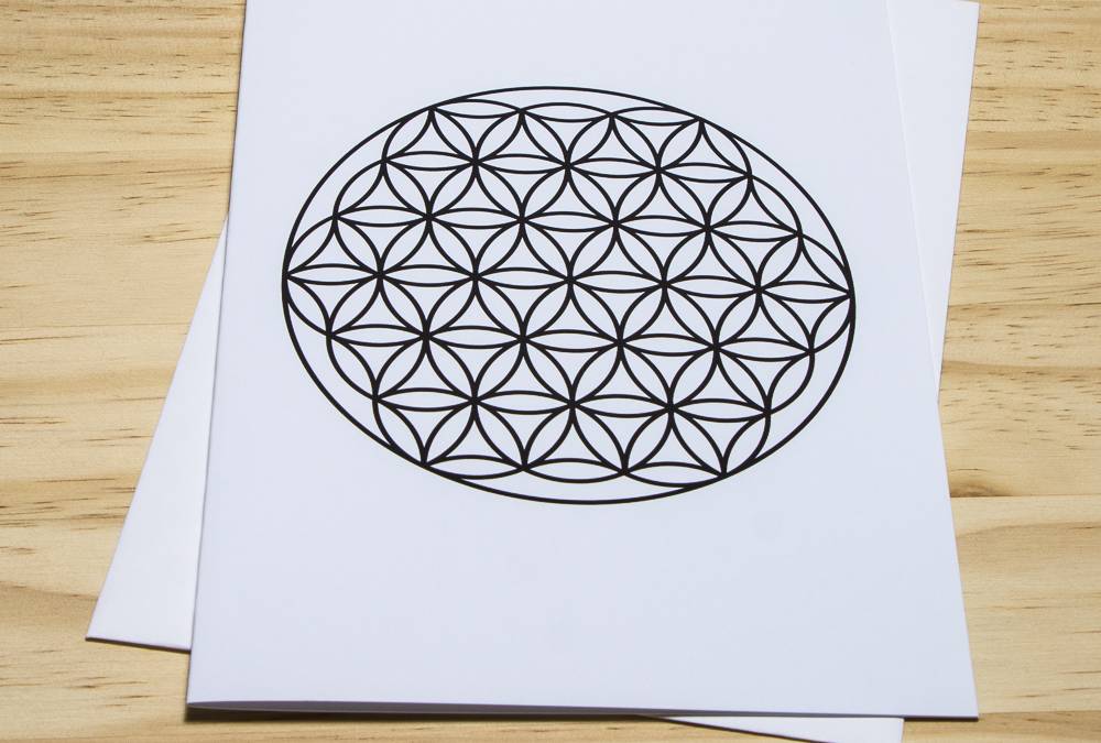 Flower of Life Card | Feminine | Classic Style
