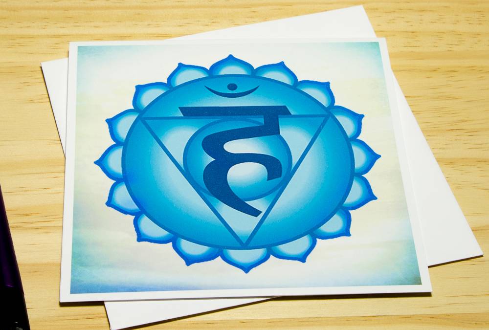 Throat Chakra Card