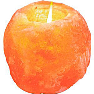 Himalayan Salt Candle Natural Crystal Life Himalayan Salt Candle Holder
