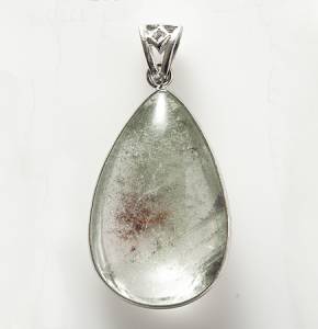 Quartz Pendant - with Chlorite Inclusions