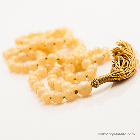 Honey Jasper Prayer Beads Mala - Large