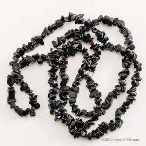 Black Onyx Chip Necklace