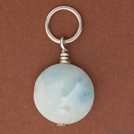 Amazonite Pendant Round | 1/2″
