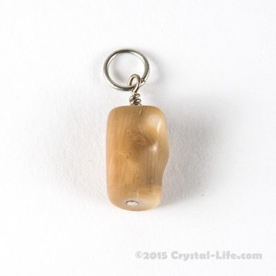 Brown Coral Pendant - Chunk 5/8"