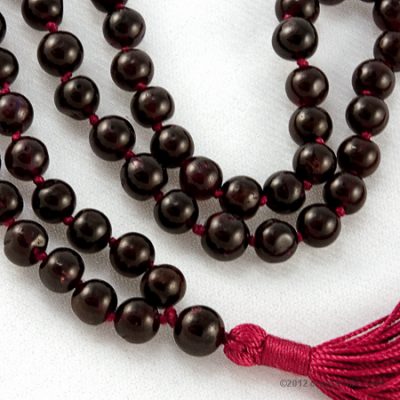Garnet Prayer Beads Mala - Large