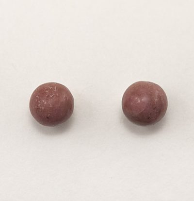 Rhodonite Earrings - Studs
