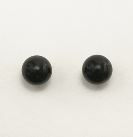 black obsidian earrings