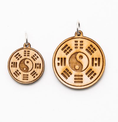 Bagua Pendants - Wood