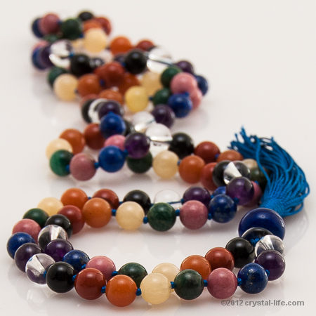 Dynamic Chakra Prayer Beads Mala