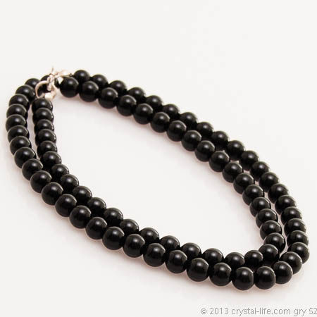 Black Onyx Necklaces - 6mm