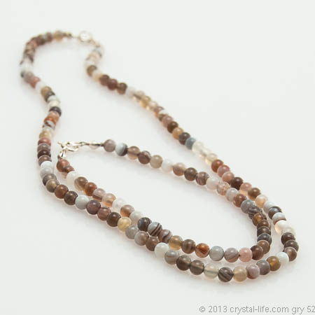 Botswana Agate Necklaces | Gemstone Therapy