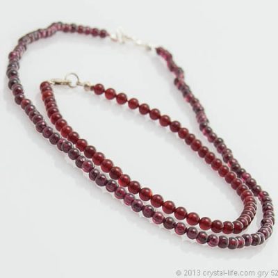 Garnet Necklace, Bracelet