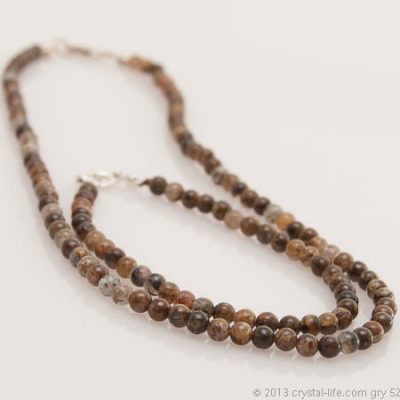 Pietersite Necklace, Bracelet - 4 mm beads