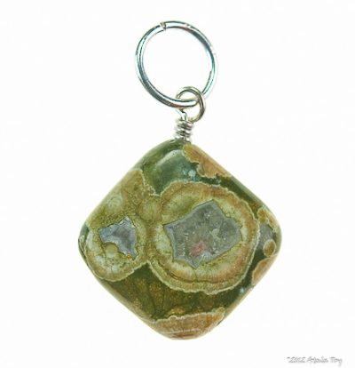 Rhyolite Diamond Pendants