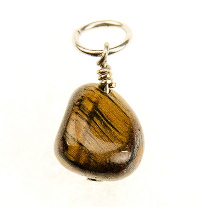 tiger eye nugget pendants