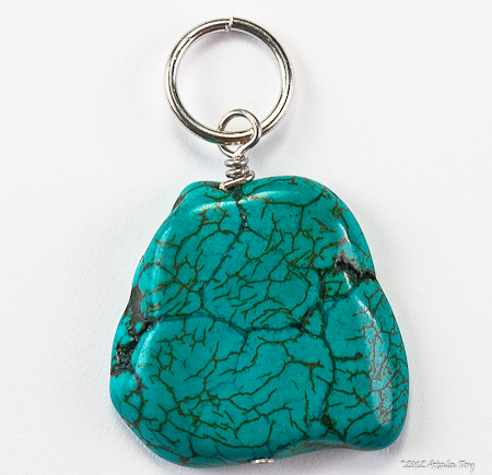Turquoise Pendants – Abstract