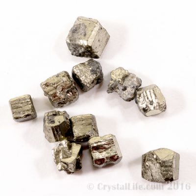 Pyrite Cubes - 3/8"