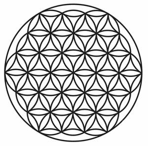 Flower of Life - Feminine - Card