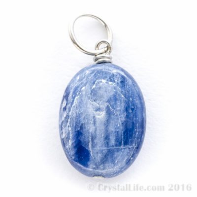 Kyanite Pendant - Blue - Oval 3/4"