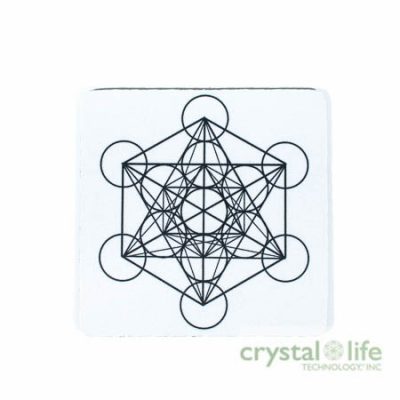 Cloth Coaster - Metatron's Cube