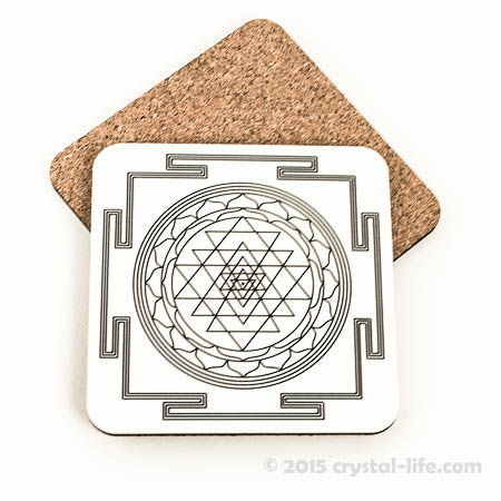 Coasters | Sri Yantra Design