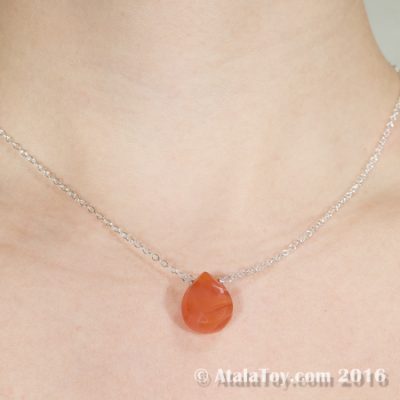 Carnelian Fairy Portal Necklace