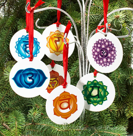 Full set of chakra ornaments