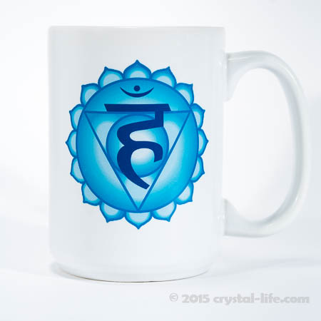 Throat Chakra Mug | Crystal Life Technology