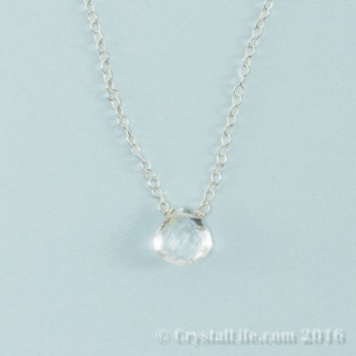Clear Quartz Fairy Portal Necklace