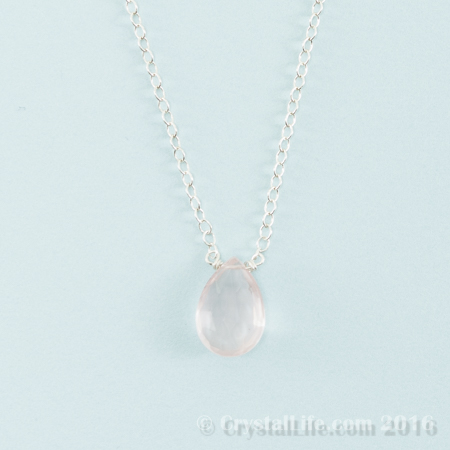 Rose Quartz Fairy Portal Necklace