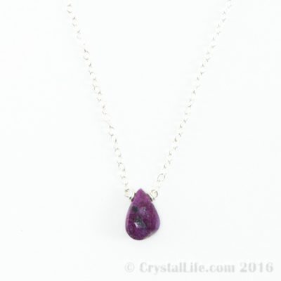 Ruby Zoisite Fairy Portal Necklace