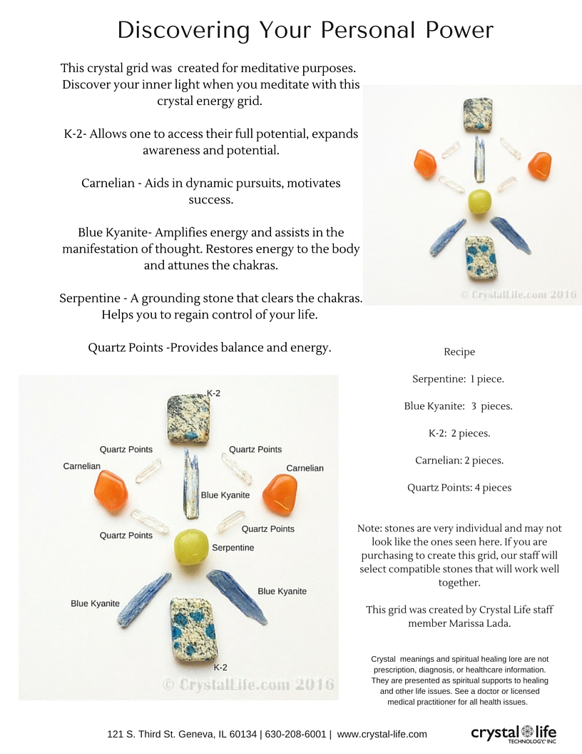 Crystal Grid | Discover Your Personal Power | Crystal Life