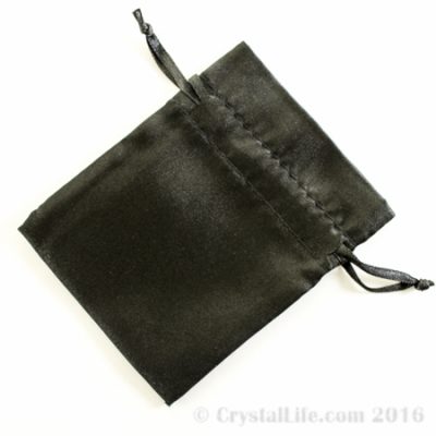 Satin Bag - Black 3x4