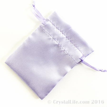 Satin Bag - Lavender 3x4