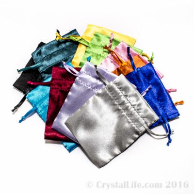 Colorful 3x4 Satin Bags