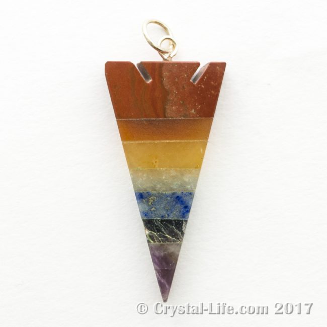 Arrowhead Chakra Pendant | Crystal Life