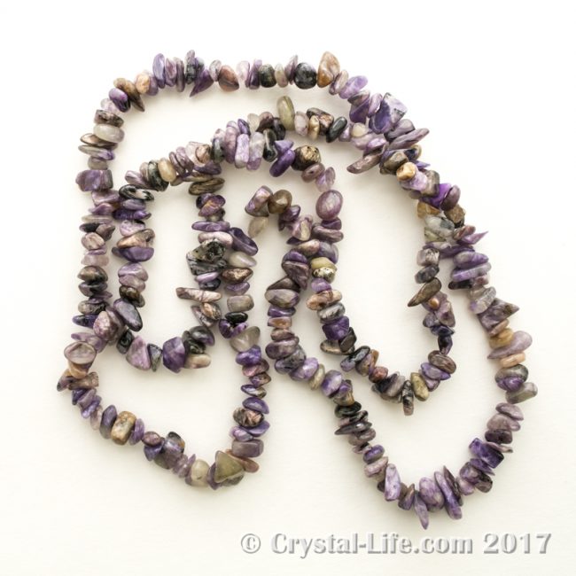 Charoite Chip Necklace