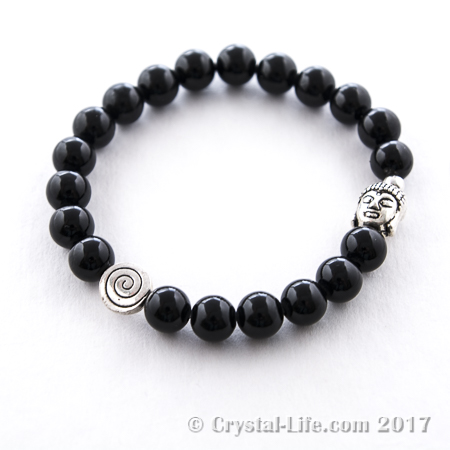 Buddha Bracelet | Black Onyx