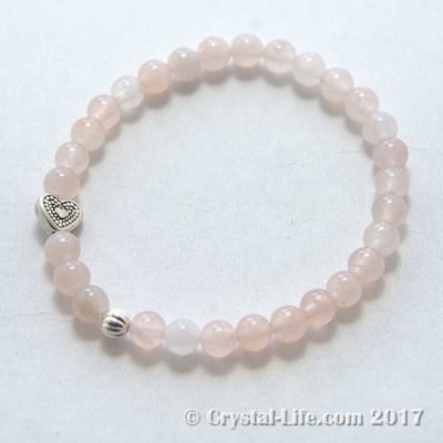 Love Bracelet - Rose Quartz