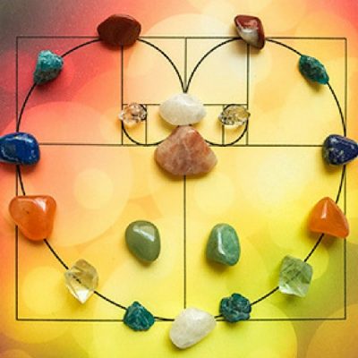Autumn Equinox Crystal Grid