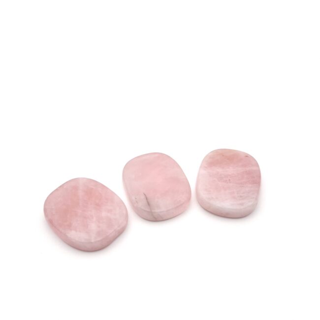 Rose Quartz Flat Ovals