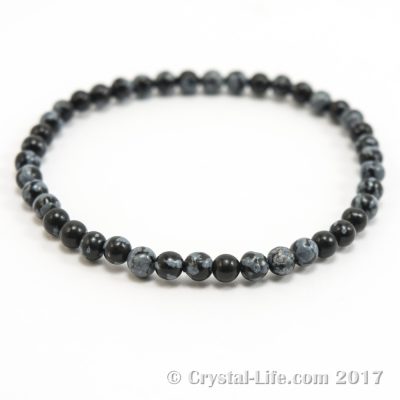 Snowflake Obsidian Enlightenment Bracelet