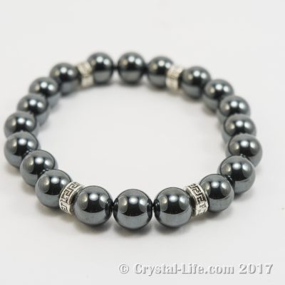 Hematite Meditation Bracelet - XL Beads