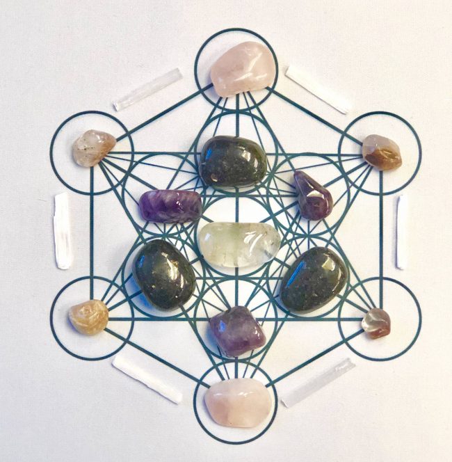Supporting Mental Health Crystal Grid