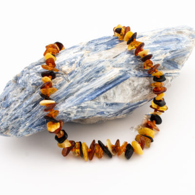 amber baby teething necklace