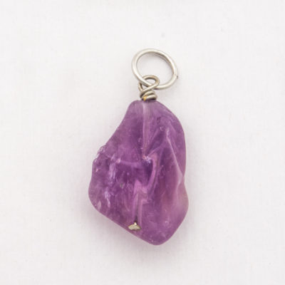 Amethyst Pendant | Large Nugget 1"+